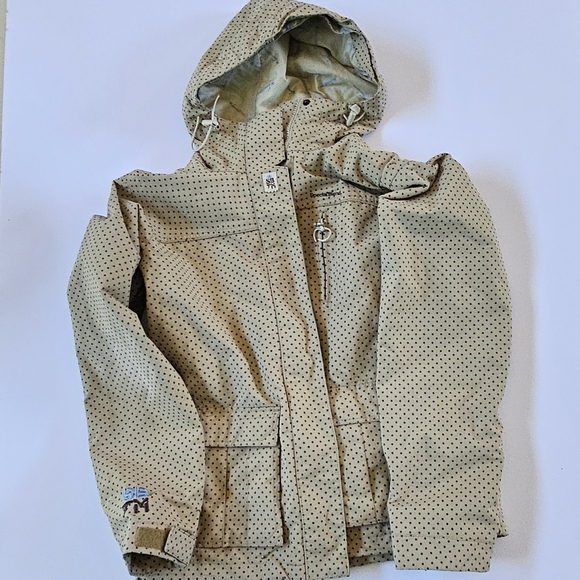 Special Blend Cirrus Group 10k Snowboard Ski Jacket Men's M Beige with Brown - Picture 15 of 15